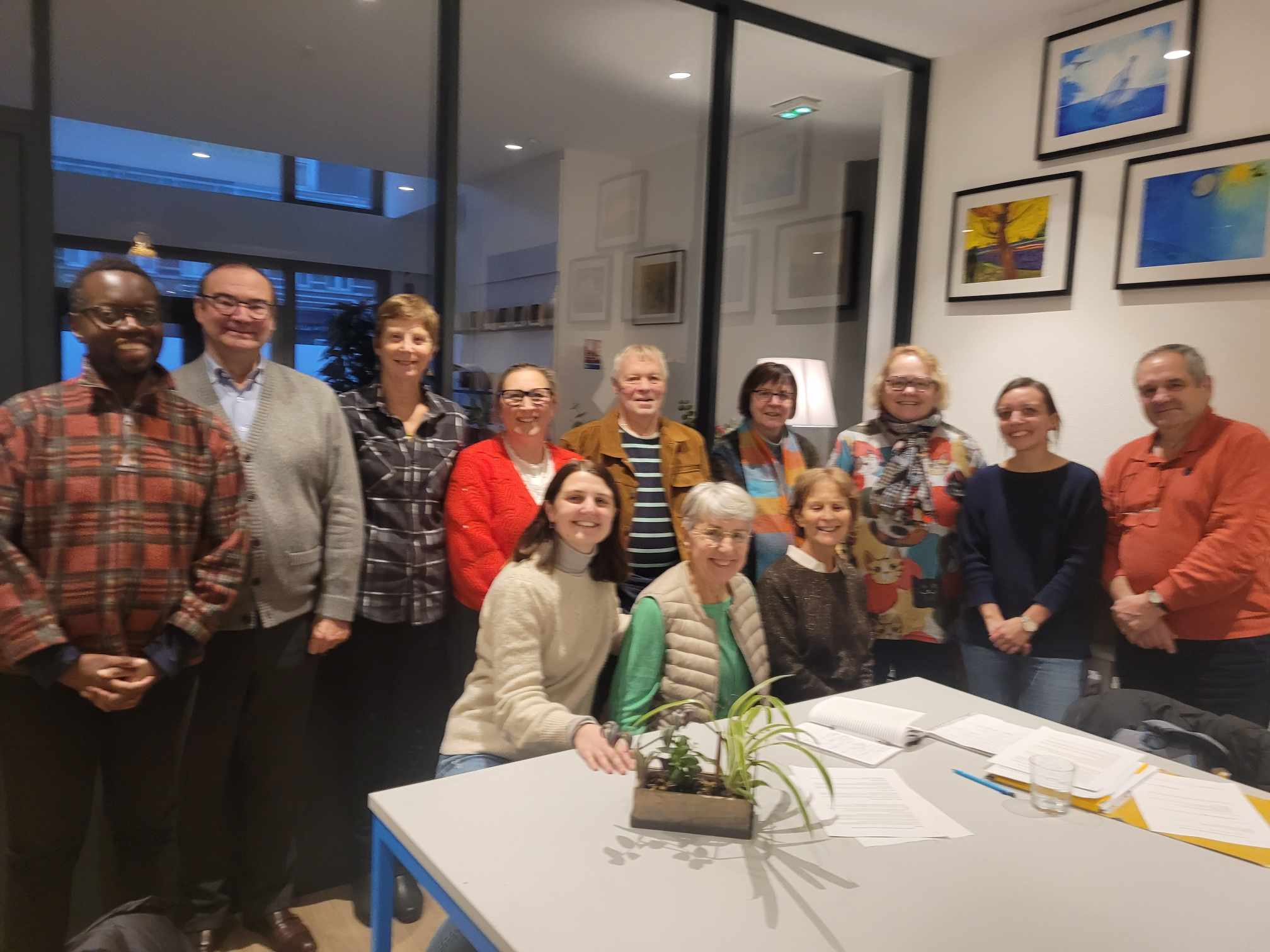 Les nouveaux administrateurs du GEM...