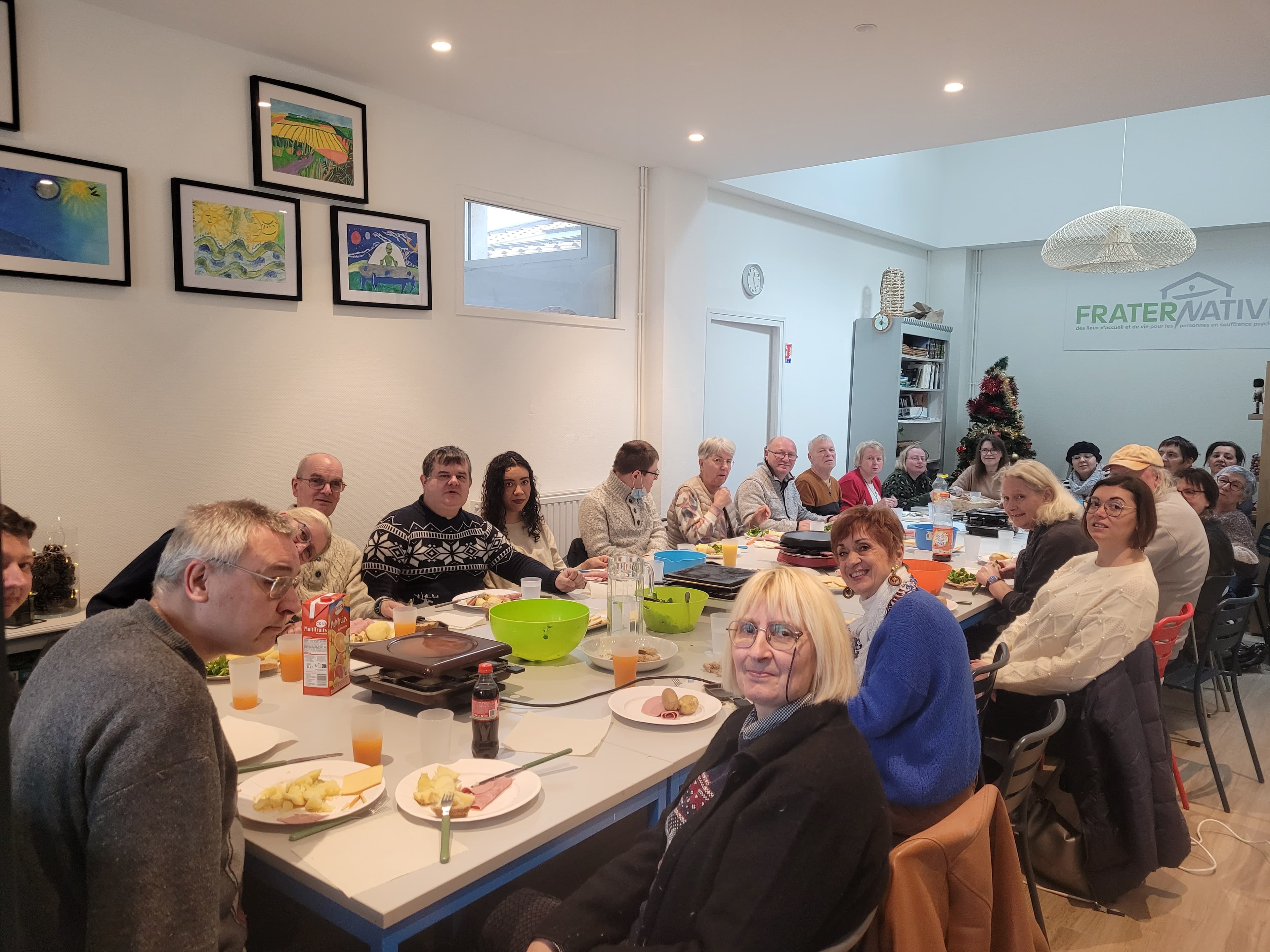 Des moments conviviaux.