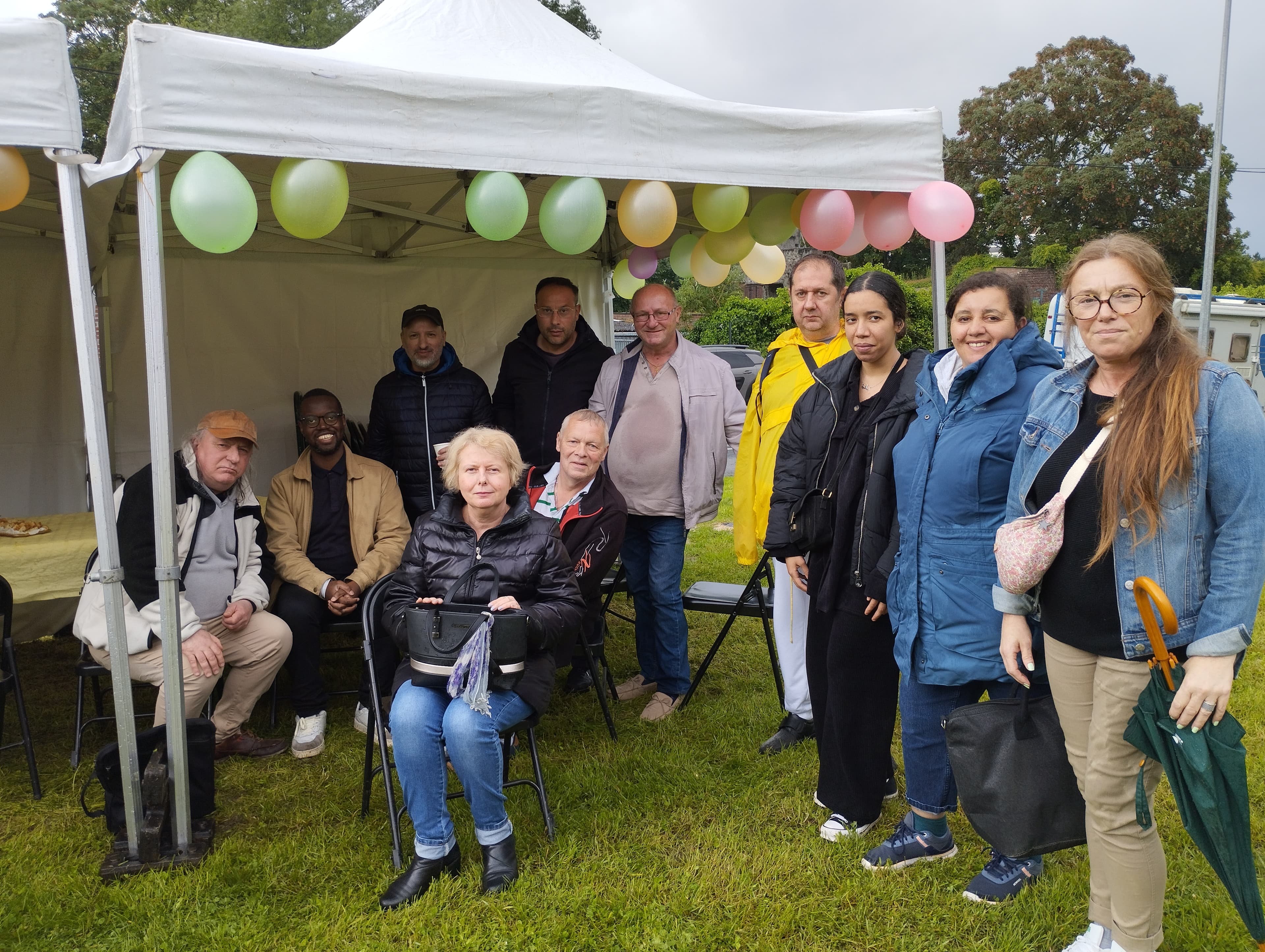 Nous avons participé à la fête des voisins